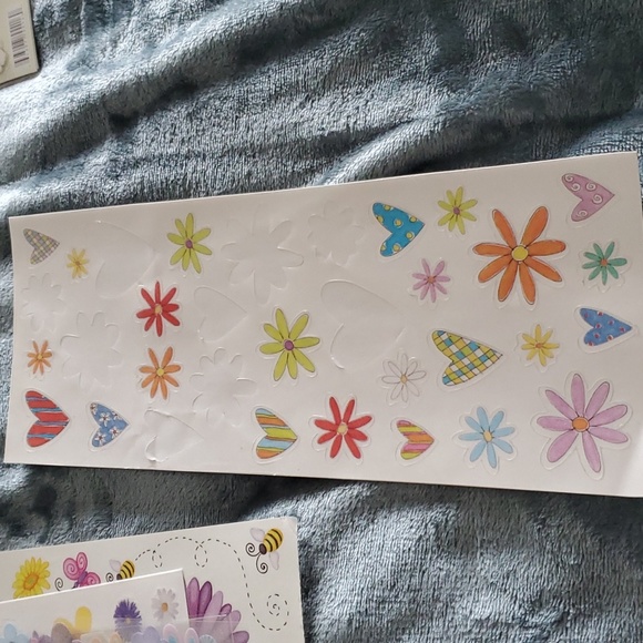 Flower Flowers Stickers Embellishment Bundle Scrapbooking - Picture 6 of 7